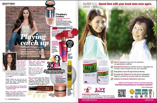 Lovy Pharmacy in Female Magazine February 2014 issue