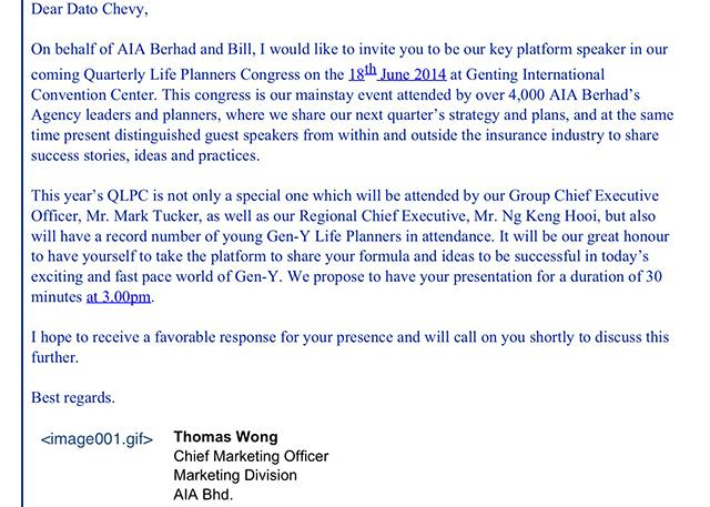 The Quarterly Life Planners Congress By AIA