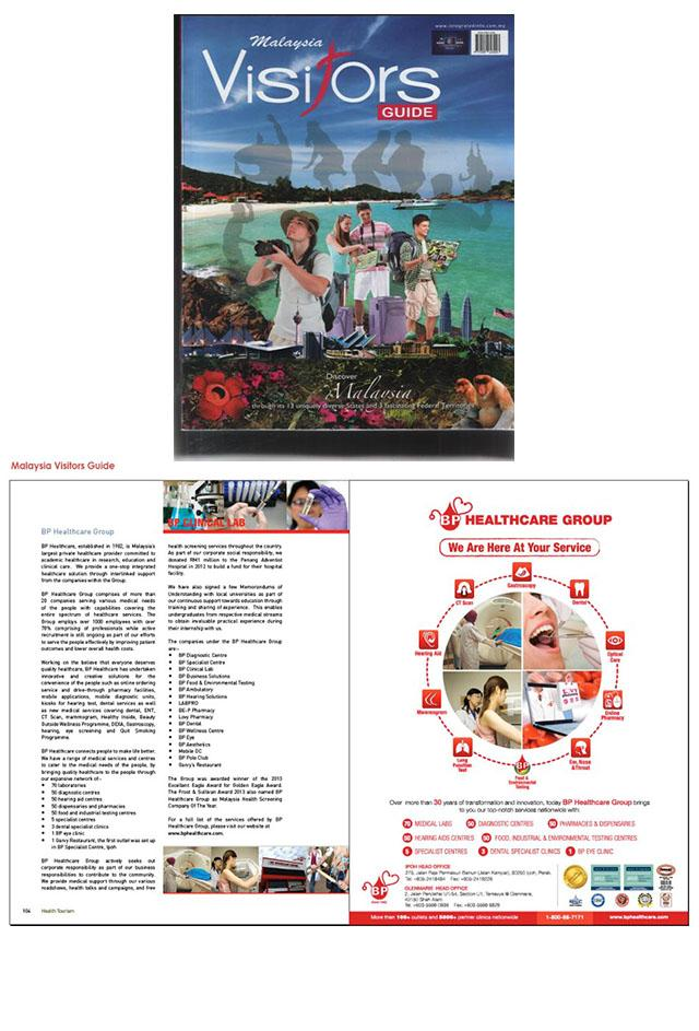 BP Healthcare Group in Malaysia Visitors Guide Year 2014
