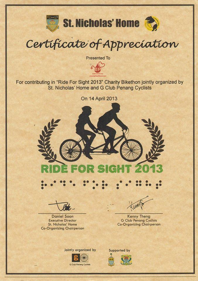 Ride For Sight 2013